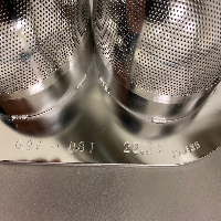 Fuji Paudal LCI TDG-110PA Twin Dome Extruder Screen, .8 mm image 1